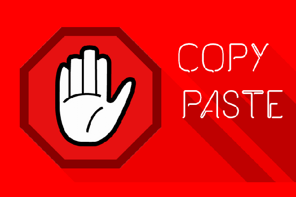 Защита текста на сайте от копирования 