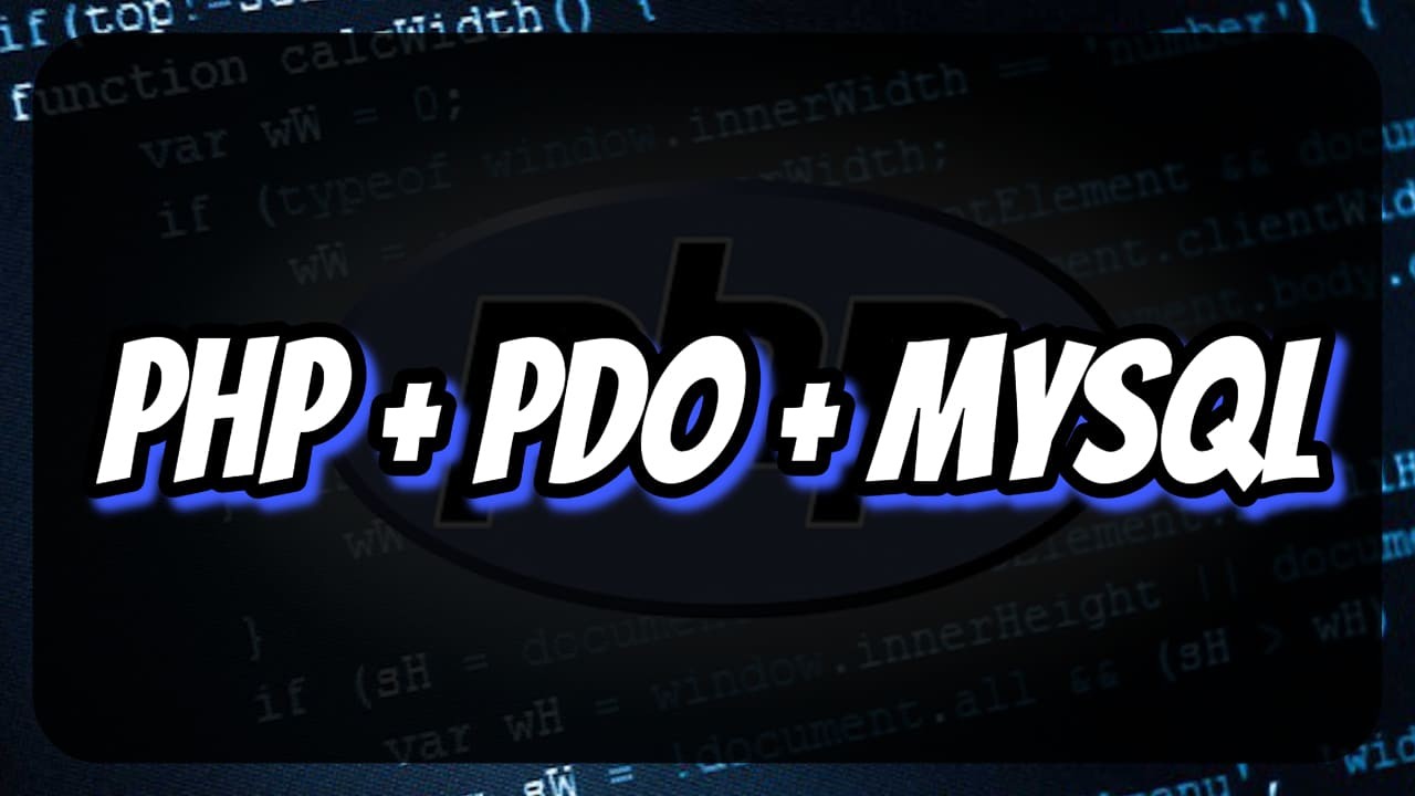 PHP: PDO быстрый старт, работа с MySQL